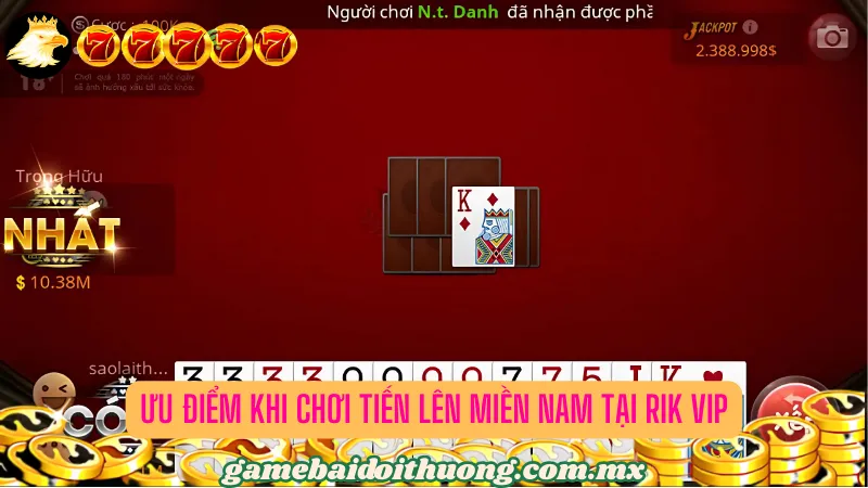 Ưu Điểm Khi Chơi Tiến Lên Miền Nam Tại Rik Vip